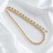 OralGos Fashionable Pearl Necklace with Pendant for Women - Stylish Chic Jewelry Adjustable Length Silver Collar - Buy Online on SooperMarket.com