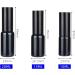 Zeoabsy 4-Pack 10ml Shiny Black Glass Spray Bottles with Funnel - Refillable Atomizer for Travel & DIY - Buy Online on SooperMarket.com