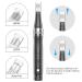 Pelcas Rechargeable Car Derma Micro Needles Roller - Electric Anti-Aging Skin Therapy Pen with 3 Speed Levels 12 Needle Heads for Stretch Marks Acne Scars & Fine Lines - Buy Online on SooperMarket.com
