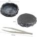 hisunfarm 2 Pcs Reptile Pets Water Dish Worm Rock Bowl Feeder with Feeding Clip for Turtle Gecko Lizard Spider Scorpion Chameleon Small - Buy Online on SooperMarket.com