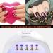 2 Set Acrylic Nail Practice Stand | Magnetic Nail Tip Art Display Holder with Reusable Adhesive Putty - Manicure Tool for Home & Salon (Metal Pink & Silver - Buy Online on SooperMarket.com