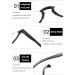 Koosufa Anti Blue Light Reading Glasses for Men & Women | Fashion Semicircular Floral Filter | Anti-Fatigue Visual Aid | Strengths 1.0 to 3.5 - Buy Online on SooperMarket.com