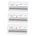 Mikinona 3rolls Nail Manicure Remover Soak off Wraps Nail Dip Remover Nail Removal Rads Flakes Accessories for Nail Tools Nail Cleaning Tool Nail Tin Nail Polish