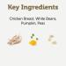 Applaws Grain Free Chicken & Vegetables Wet Dog Food Pouch 85g (12-Pack) - 100% Natural and Delicious - Buy Online on SooperMarket.com