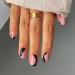 24 Pcs Short Coffin Press On Nails - Black Graffiti Acrylic Fake Nails with Glue for Women & Girls - Buy Online on SooperMarket.com
