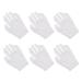 6 Pairs White Moisturizing Hand Spa Gloves for Soft & Hydrated Skin - Buy Online on SooperMarket.com
