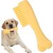 Skuda Kielzeugkamm: Interactive Dog Toy for Puppies - Tough Natural Chew Teeth Cleaning & Boredom Buster for Medium & Large Breeds (Yellow) - Buy Online on SooperMarket.com