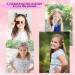 50 Pcs Plastic Mini Butterfly Hair Clips in Assorted Gradient Colors - Cute Hair Accessories for Women & Girls - Buy Online on SooperMarket.com