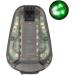 Mioyoow Tactical Helmet Light | Designable IR LED Flashlight for Adventurers | Green Tactical Klipp Light (No Battery) - Buy Online on SooperMarket.com