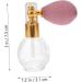 HAPINARY Empty Bottle Perfume Bottle Refillable Perfume Bottle Labs Perfume Bottle with Pump Refillable Bottle Crystal Perfume Glass Bubble Dispensing Pump Travel medium Golden - Buy Online on SooperMarket.com