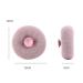 Suction Cup Massage Bath Sponge Set | Exfoliating Scrubbers for Body Cleaning | 3Pcs Bathroom Supplies in Blue, Beige, Pink & Purple - Buy Online on SooperMarket.com