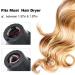 Adjustable Universal Hair Diffuser Nozzle for Natural Curly Wavy Hair - Black - Buy Online on SooperMarket.com