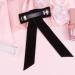 Minkissy Satin Ribbon Hair Bow Big Hair Bows Bowknot Hair Scrunchies Hair Barrettes Collection for Women Girls (Black) Women's Fashion Scarves - Buy Online on SooperMarket.com