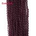 3 Packs Eunice Synthetic Crochet Braids - Curly Box Braids 28 Inch (99J) | International Shipping - Buy Online on SooperMarket.com