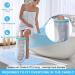 Besuso 1 Piece Waterproof Leg Cast Cover for Shower Adult Reusable Shower Boot Cover for Leg Foot Ankle - Buy Online on SooperMarket.com