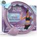 Swiss Activa+ Infinity Hoop Smart Weighted Hula Hoop - Smart Hula Hoop Fit- Exercise Hoola Hoop Exercise Equipment- Adult Hula Hoops for Exercise- Hula Hoops for Women Weight Loss S4.S Purple Blue
