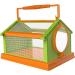 Portable Butterfly Habitat Cage Critter Caterpillars Outdoor Green Orange - Buy Online on SooperMarket.com