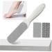 TOSSPER Foot Files & Pumice Stones - 2 Piece Foot Care Set for Perfect Pedicure | Stainless Steel Rasp & Washer - Buy Online on SooperMarket.com