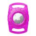 Airtag case waterproof - OneOnta Airtag dog - Airtag dog collar - Airtag collar dog dog - Apple Airtag dog - Airtag trailer dog - Air day dog for dog cat collar (width 2.5cm) dark pink