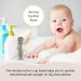 4 Pack Baby Diaper Cream Brush Set for Newborns - Silicone Spatula Applicator in Blue Green Gray White - Buy Online on SooperMarket.com
