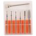 minkissy 1set Grinding Head Set Ceramic Drill Bit Pedicure Tools Sander Tool Manicure Pen Sander Portable Electric Nail Drill Nail Polishing Bits Manicure File Bit Nail Drill Bit To Rotate