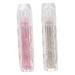 Healeved 2pcs Eyeshadow Eye Makeup Liquid Eye Shadow Make up Shampoo+shield Cosmetics Plastic Silver