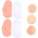 minkissy 4 Pairs Silicone Feet Foot Care Protector Non- Slip Silicone Socks Anti- Cracking Socks Plantar Socks Moisturizing Socks Elastic Gel Socks Moisturiser Socks Silica Gel L 19.5X9.5X1.5CM - Buy Online on SooperMarket.com