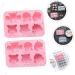 MAGICLULU 10 Pcs Baking Cake Mold Chocolate Mold Candy Chocolate Owl Soap Molds Silicone Mold Silicone Soap Animal Cookie Silicone Baking Mold Owl Candy Molds to Bake Silica Gel Tool 19.9x13.8cmx5pcs Pinkx5pcs - Buy Online on SooperMarket.com