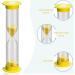 MOKIU Hourglass Set for Children - 6 Mini Timers (30 Sec 1 Min 2 Min 3 Min 5 Min 10 Min) - Ideal for Learning & Play - International Shipping Available - Buy Online on SooperMarket.com
