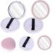 BELLIFFY 2pcs Dispensing Empty Toner Makeup Jar Refillable Loose Powder Holder Powder Puff Glass - Buy Online on SooperMarket.com