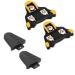 Thinvik Bike Cleat Rubber Cover Set - Bike Cleats with Covers for Shimano SPD-SL Cleats (Only Work for SH10 SH11 SH12 Road Bike Cleats )