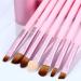 FIOERDTUIE 7 Pieces/Set Woman Girl Makeup Brush with Handle Powder Make Up Cosmetic Brushes Eye Shadow Soft Tool for Professional - Buy Online on SooperMarket.com