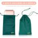 LED Foldable Travel Makeup Mirror - 5x7 inches, 3 Color Light Modes, USB Rechargeable - Rose Gold - Buy Online on SooperMarket.com