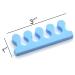 PrettyClaw Foam Toe Separators - 24 Pieces - Nail Polish Toe Spacers in Orange, Gray, Blue - Pedicure Toe Separators for Perfectly Polished Toenails - Buy Online on SooperMarket.com
