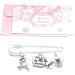 Baby Girl My First Christmas 2023 Keepsake Charms - Reindeer and Snowman with Pink Gift Bag and Card - Buy Online on SooperMarket.com