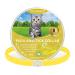 YOTANGO Cat Collar Repellent 1 Pack Cat Collar-Built-in Pant-Based Formula Strong Repellency Slow Release Pleasant Aroma Waterproof (Yellow)