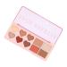 Buy Multi 4 in 1 Face Palette - Eyeshadow Blush Contouring & Highlighter | Red Brown Makeup Cosmetic Palette - International Shipping - Buy Online on SooperMarket.com