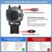 ANCOOL 22mm Soft Silicone Watch Band Replacement for Garmin Fenix 5/6/7 - Easy Fit, Black - Buy Online on SooperMarket.com