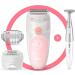 Braun Silk- pil 5 Epilator & Women's Razor - Electric Hair Removal & Bikini Trimmer with Massage Attachment Swiveling Head | Shop Internationally - Buy Online on SooperMarket.com
