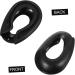 PLAFOPE 2 Pairs Hair Dye Earmuffs Hair Dyeing Earmuffs Hair Coloring Ear Protector Ear Protectors for Hair Dryer Heat Bulk Ear Covers Ear Protection Earmuff Ear Protection Caps - Buy Online on SooperMarket.com