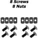 Gotical 5-Slot M-LOK Polymer Rail Section for Handguard - Set of 4 | Imported from Japan - Buy Online on SooperMarket.com
