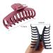 SYGY 6PCS Large Hair Claw Clips for Women - Nonslip Matte Strong Hold Banana Clips for Thick/Thin Hair - Fashion Jumbo Jaw Clips in 6 Colors - Buy Online on SooperMarket.com