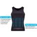 KOCLES Men's Compression Tank Top Body Shaper Vest - Abs Slimming Gym Shirt (Black, Medium) - Buy Online on SooperMarket.com