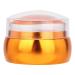 Moum routes silicone nail stamp professional clear nail seal nail printing tool set DIY manicure polish kit for manicorists nail lovers (orange)