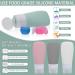 8-Piece Silicone Travel Bottles Set - Leak-Proof Reusable Containers with Transparent Bag for Shampoo Cream and Body Care (60ml) - Buy Online on SooperMarket.com