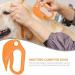 Pet Knotting Comb with Steel Blade De Knotting Comb for Dogs Hair Removal Comb for Dogs Portable Pet Grooming Combs Dematting Tools for Dog Cat black one size - Buy Online on SooperMarket.com