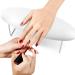 Nail Arm Rest Microfiber Leather Manicure Hand Pillow - White - Buy Online on SooperMarket.com
