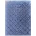 Kwan Crafts Dotted Line Grid Plastic Embossing Folders for Card Making Scrapbooking and Other Paper Crafts 10.4x14.9cm