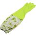 TRIXES Long Green Rubber Pond and Drain Gloves - Heavy Duty Waterproof for Household & Garden Chores - Buy Online on SooperMarket.com