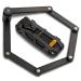 B chel Sekura folding lock for bicycle and motorcycle 85cm 6053853 Bicycle lock black 85 cm 85 cm black